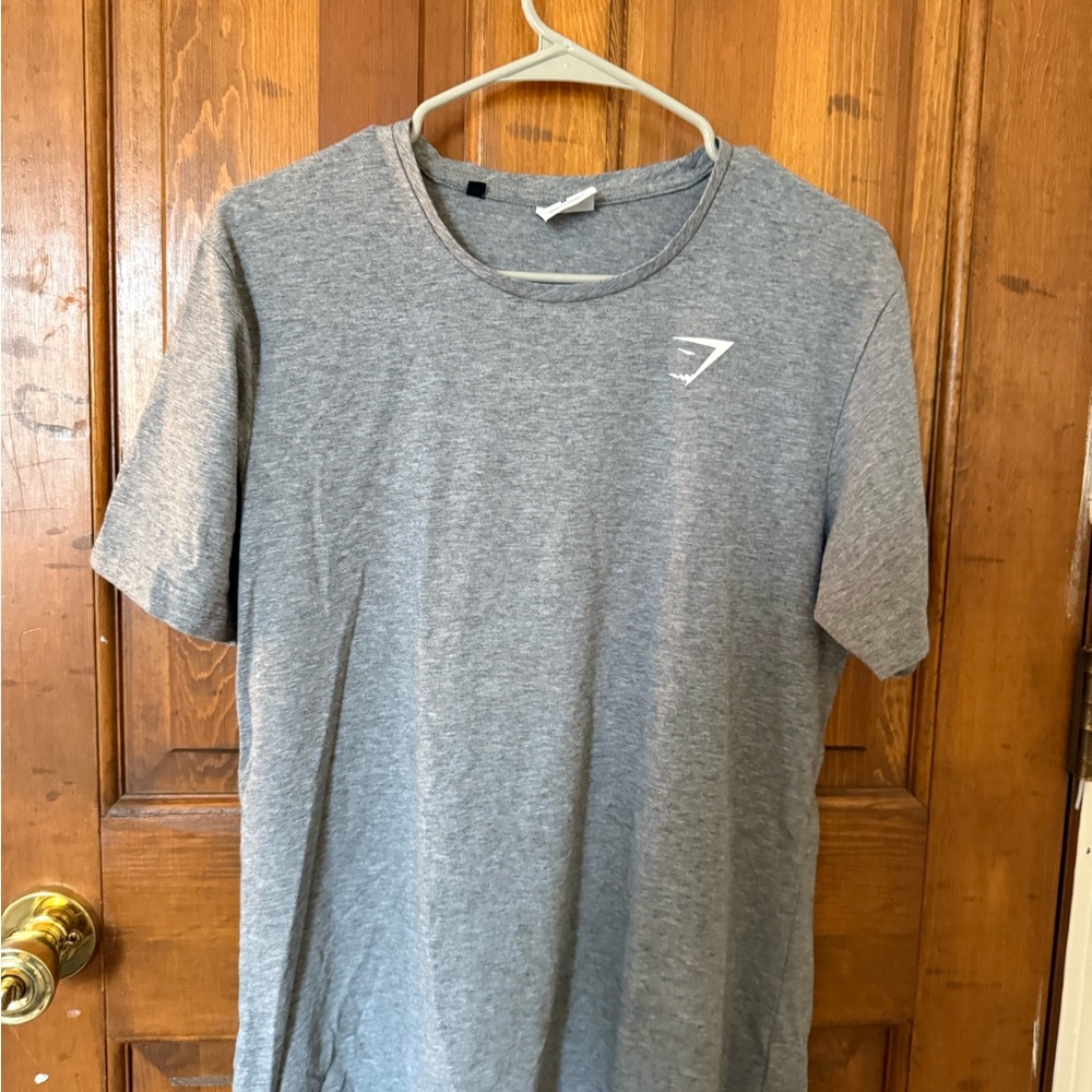 Gymshark Gray and Green Men’s Short Sleeve Tee. All 3 for $20.
